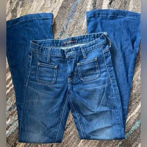 Womens GUESS Blue Denim Jeans - Classic Fit